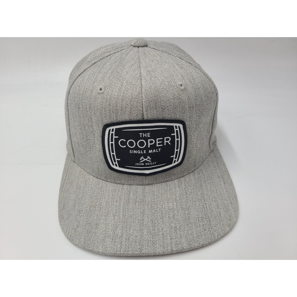 The Cooper Single Malt Scotch Whiskey John Neilly Snapback Hat Cap Wool Blend